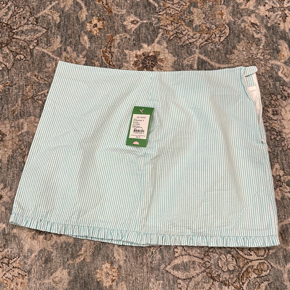 Lilly Pulitzer seersucker skirt NWT